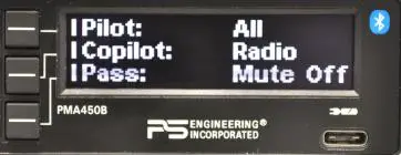PS-ENGINEERING-PMA450C-Audio-Selector-Panel-Multi-Bluetooth-Connectivity-Marker-Beacon-Receiver -18