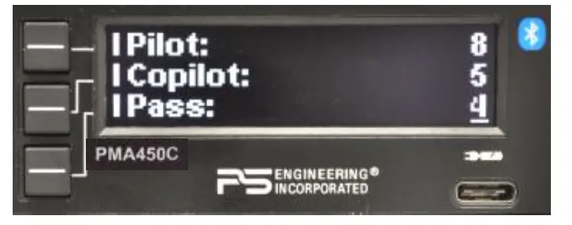 PS-ENGINEERING-PMA450C-Audio-Selector-Panel-Multi-Bluetooth-Connectivity-Marker-Beacon-Receiver -19