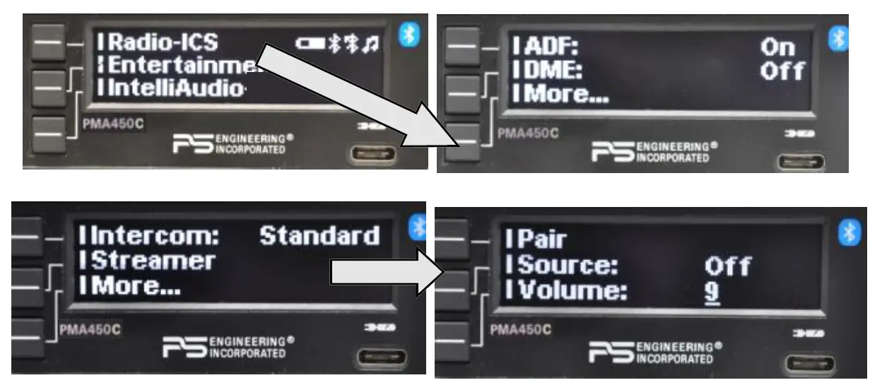 PS-ENGINEERING-PMA450C-Audio-Selector-Panel-Multi-Bluetooth-Connectivity-Marker-Beacon-Receiver -34