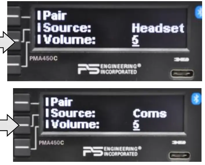 PS-ENGINEERING-PMA450C-Audio-Selector-Panel-Multi-Bluetooth-Connectivity-Marker-Beacon-Receiver -37
