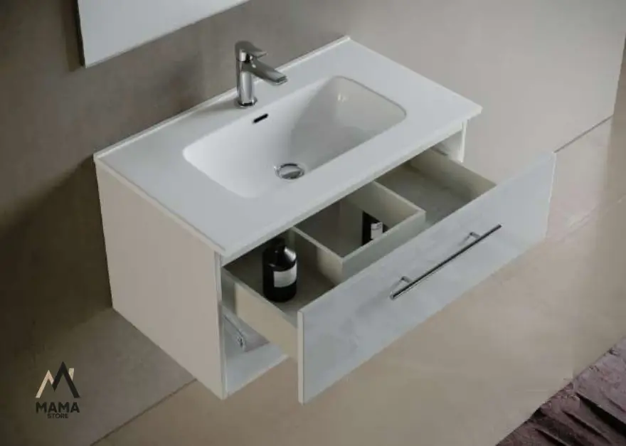 MAMA Under Sink Column Cover with 2 Doors and 2 Drawers 2a