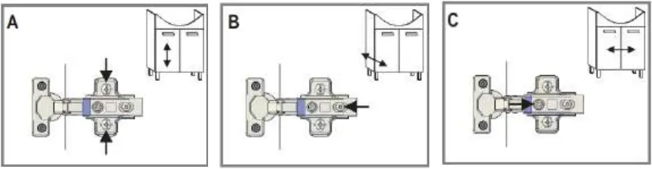 MAMA Under Sink Column - HINGE REGISTRATION