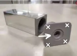 MAMA Under Sink Column - MOUNTING OF FEET 5