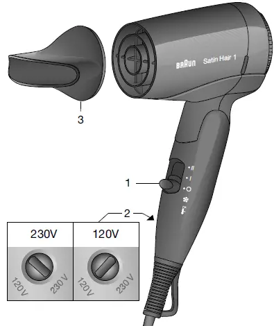 HD 130 Satin Hair Dryer 01