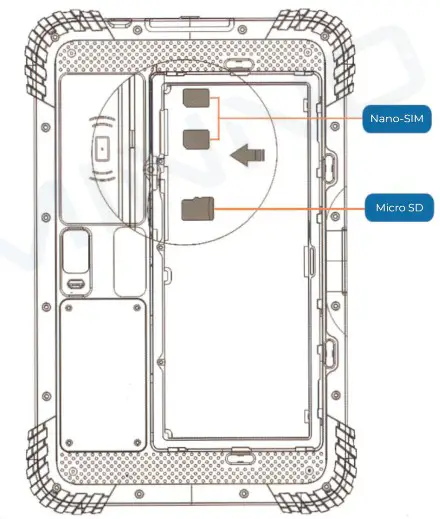 MINNO RUGGED TABLETS Maverick A10 10 Inch Android Rugged Tablet - overview 3