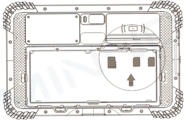 MINNO RUGGED TABLETS Maverick A10 10 Inch Android Rugged Tablet - overview 4