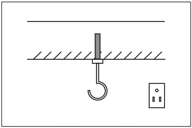 LANGY LGHB01 100 LED High Bay Light - Installation Step 2
