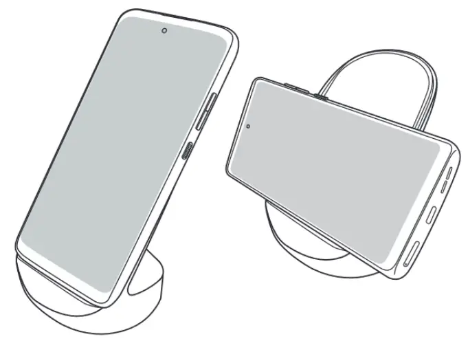 motorola T6AA3 TurboPower 15W Wireless Charging Stand - Battery