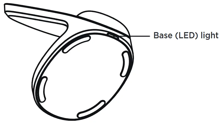 motorola T6AA3 TurboPower 15W Wireless Charging Stand - Stand light