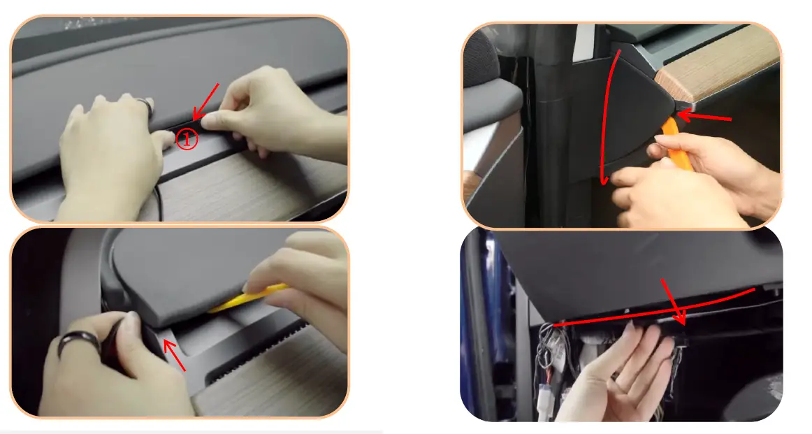 Hansshow 3Y Dashboard Hidden HUD 4