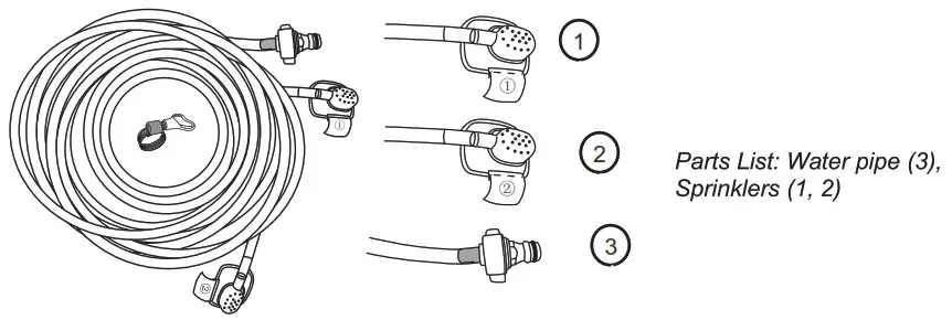 Outsunny 342-042V70 4-in-1 Large Bouncy Castle - fig 3