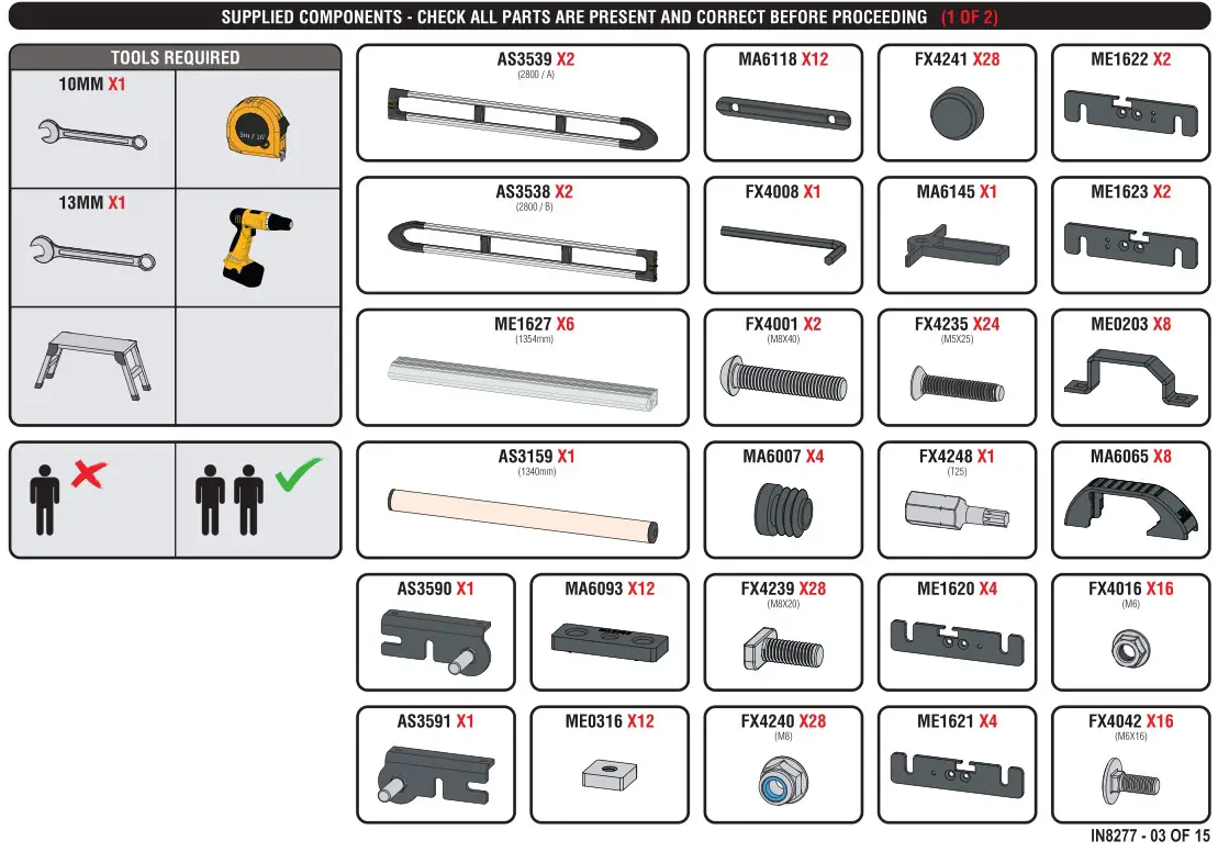 VAN GUARD IN827 ULTI Rack plus - Tools & Accessories 1