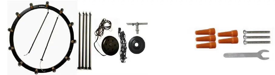 Tidoin-900011-12-Light-Bronze-Iron-Ceiling-Lamp-Chandelier-Pendant-FIG-2