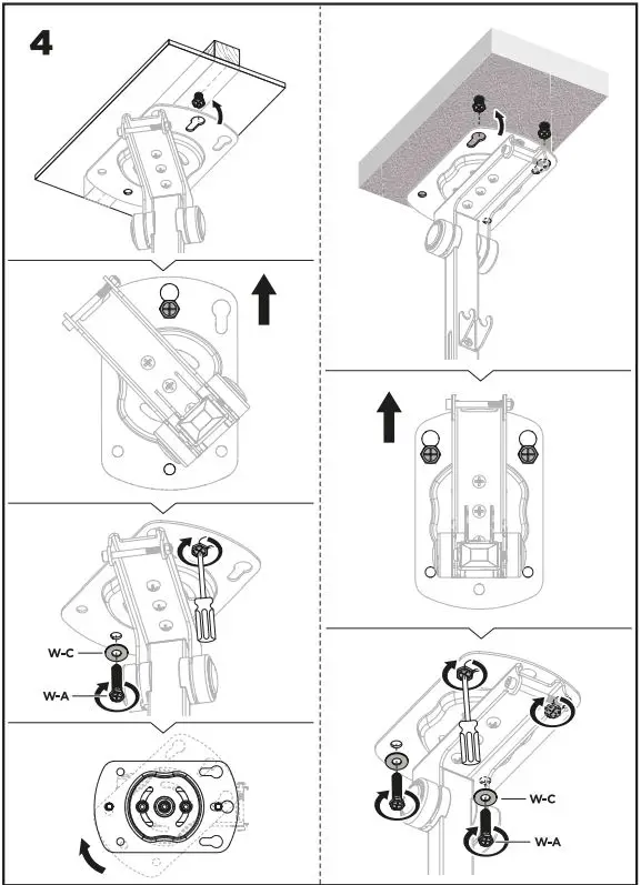 TooQ-LPCE1123TSLI-B-23-Inch-Ceiling-Mount-for-Screen-fig- (5)