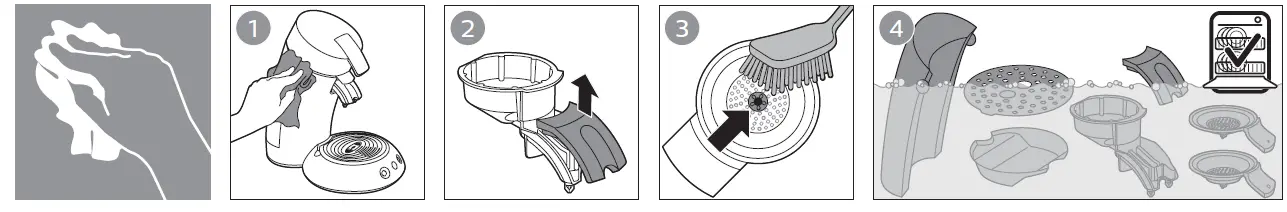 PHILIPS CSA210-60 Senseo Original Plus 3