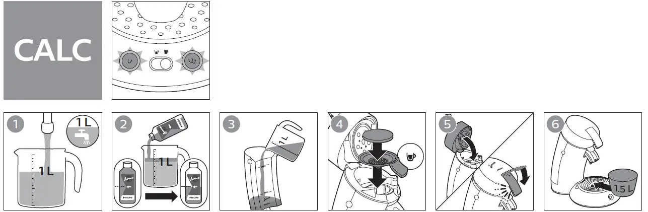 PHILIPS CSA210-60 Senseo Original Plus 4