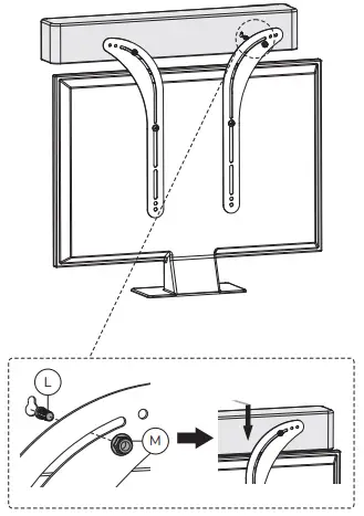 Neomounts-NS-SB100-Soundbar-Mount-FIG-7