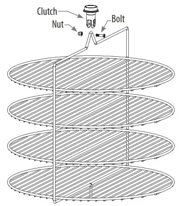 winco EDM 1K Wide Countertop Heated Display Merchandiser - door