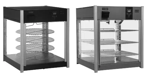 winco EDM 1K Wide Countertop Heated Display Merchandiser - fig61