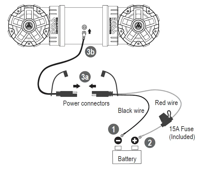 BOSS AUDIO SYSTEM ATV654 Bluetooth Amplified All-Terrain Sound System-fig-4