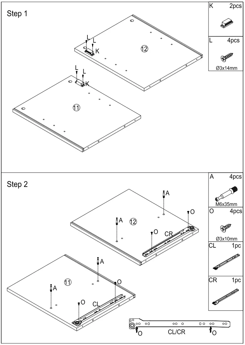 ModernLuxe WF297880 51 2 Inch Multifunctional Large storage capacity Cabinet Morden Console Table - Figer 3