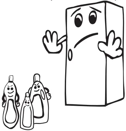Food	Maximum Storing time	Where to place in the fridge department
Vegetables and fruits	1 week	Vegetable bin
Meat and fish	2 - 3 Days	Wrapped in plastic foil or bags or in a meat container (on the glass shelf)
Fresh cheese	3 - 4 Days	In special door shelf
Butter and margarine	1 week	In special door shelf
Bottled products milk and yoghurt	Until the expiry date recommended by the producer	In special door shelf
Eggs	1 month	In the egg shelf
Cooked food	
	All shelves
CLEANING AND MAINTENANCE