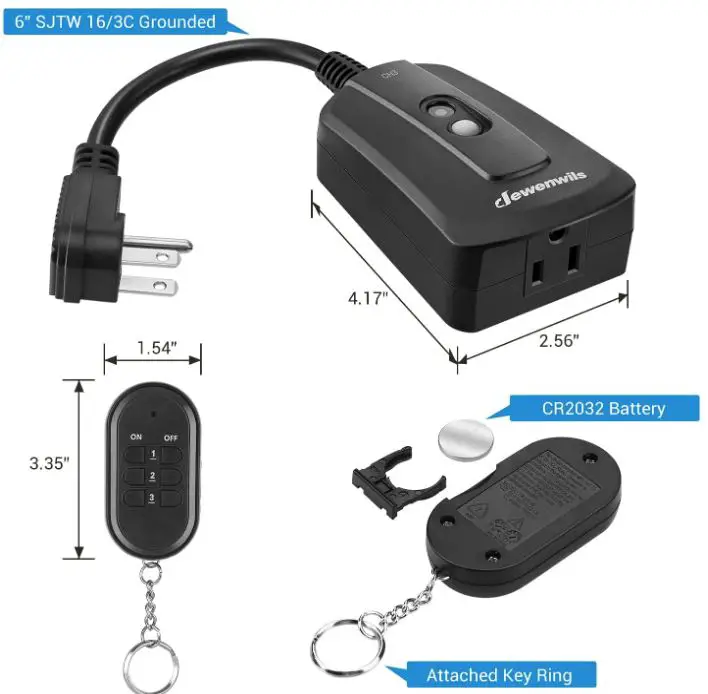 DEWENWILS-100FT-Outdoor-Wireless-Remote-Outlet-Kit-fig-1