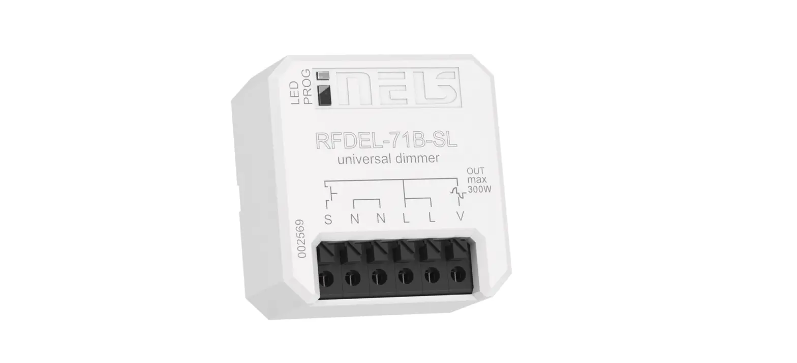 Inels Rfdel-71b-sl Wireless Light Dimmer Key Fob Instruction Manual