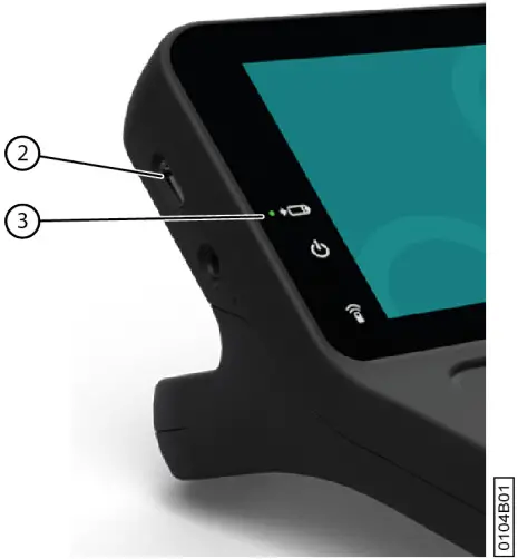Jabbla Allora 3 Shelton Technologies and Resources - charging the device