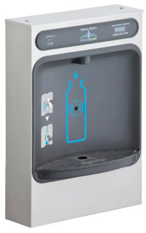 Halsey-Taylor-HTHB-WF-HydroBoost-Surface-Mount-Bottle-Filling-Station-product