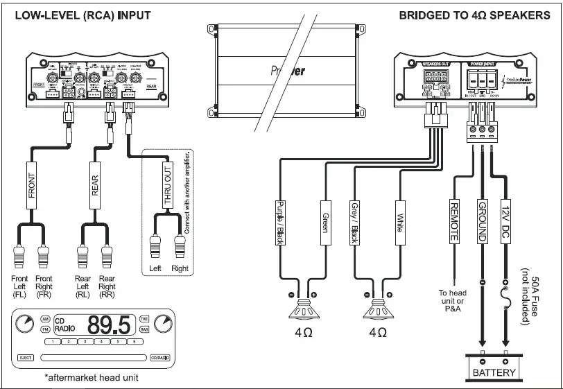Precision-Power-MAA4400-Class-D 4-Channel-Amplifier-17