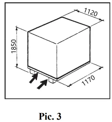 TOOLOTS 819F Automatic Tyre Changer - Transport