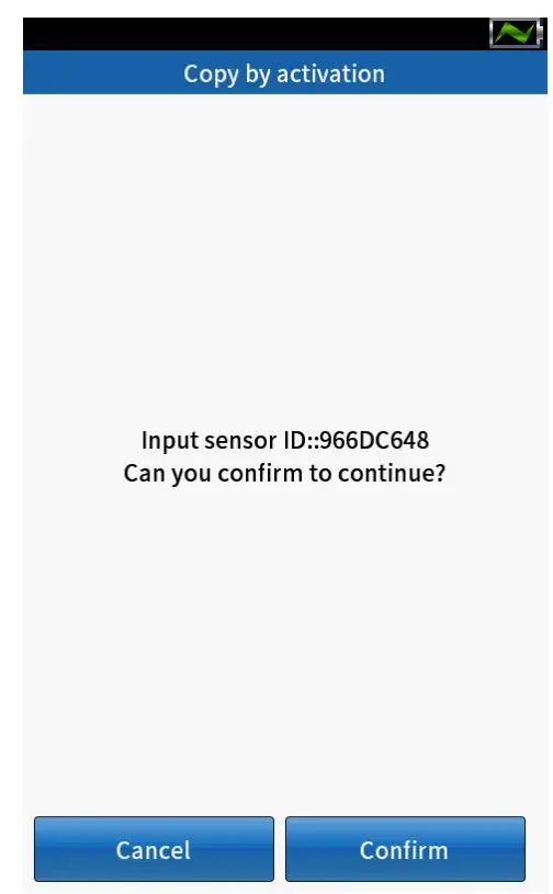 Sensor programming
