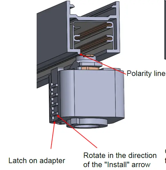 juno P4678 L-Type Track Adapter 1