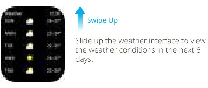 ALKAI N27 Smart Watch - Swipe Up