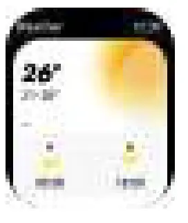 ALKAI N27 Smart Watch - Weather