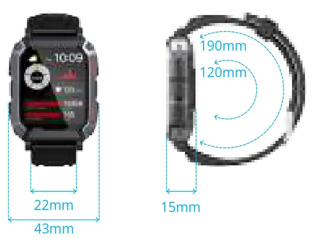 ALKAI N27 Smart Watch - parameters4