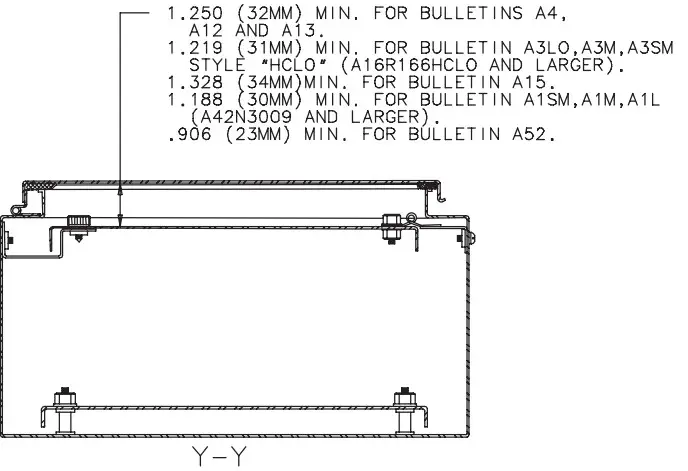 nVent HOFFMAN ANADFK NEMA Swing Out Panel Kit - Fig 4