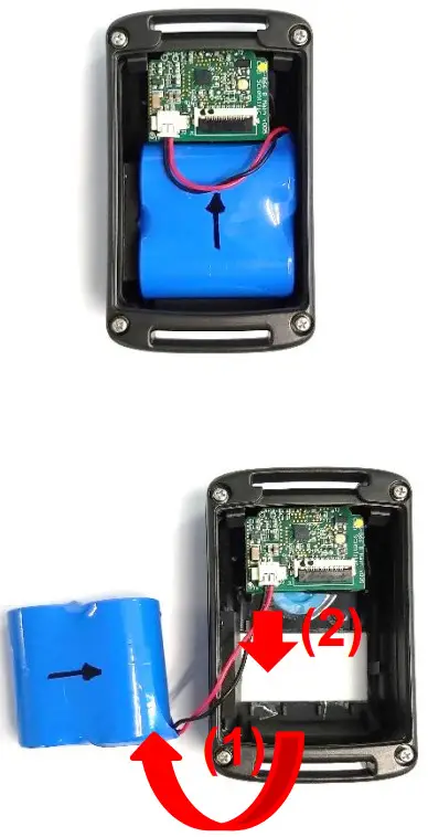 Cadl STG 866B SmartTag Bluetooth Tracker - depleted battery