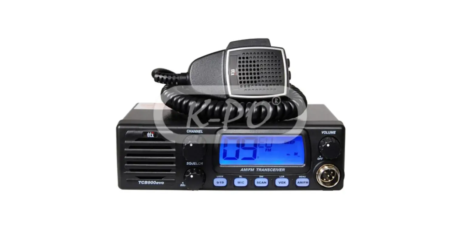 Tti Tcb-900evo 4w Mobile Cb Transceiver Instruction Manual