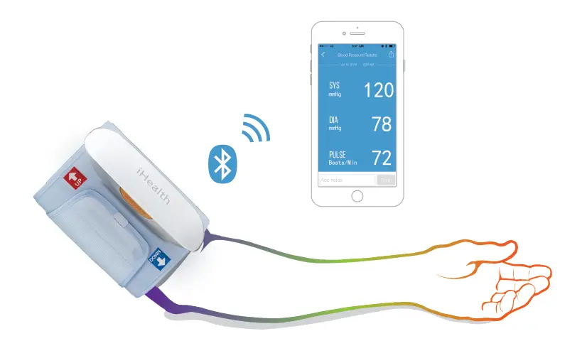 Ihealth Feel Bp5 Wireless Blood Pressure Monitor User Manual