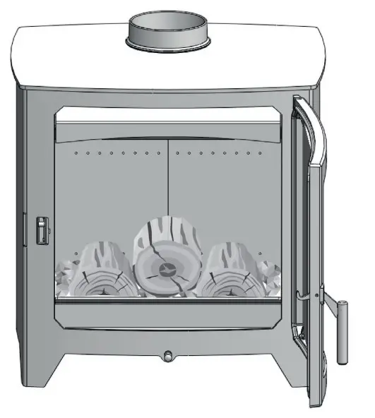 Hunter Aspect 14 Eco Boiler Stove - Eco4