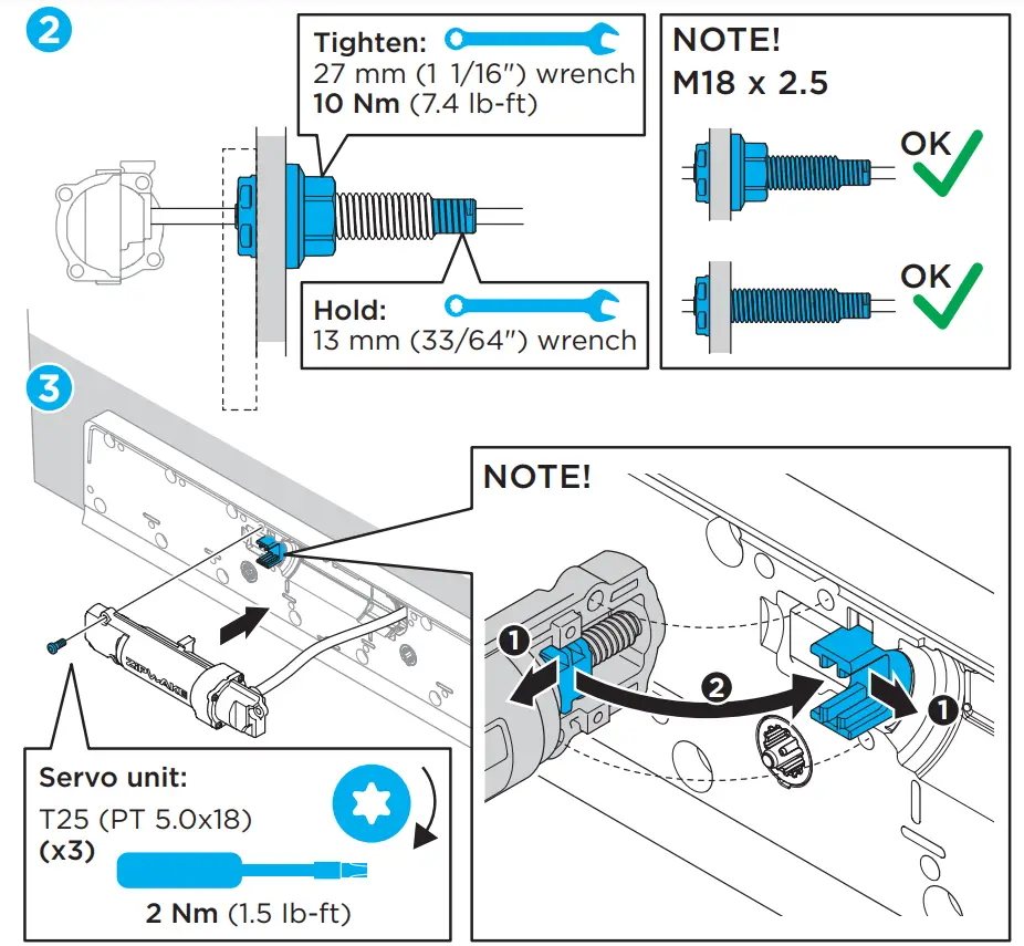 ZiPWAKE SERIES S Dynamic Trim Control System for Integration - FITTINGS 3
