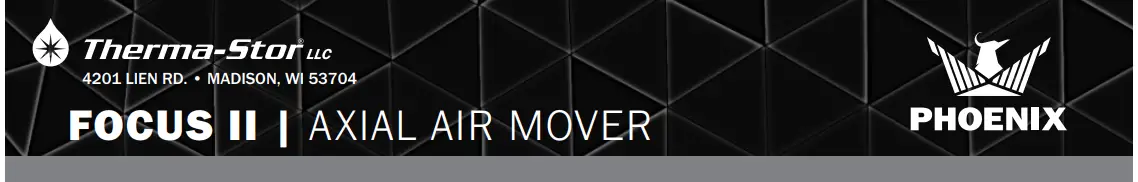 Phoenix Focus Ii Axial Air Mover Owner's Manual