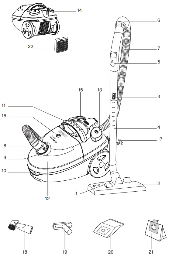 VITEK-VT-182-Vacuum-Cleaner-fig 1