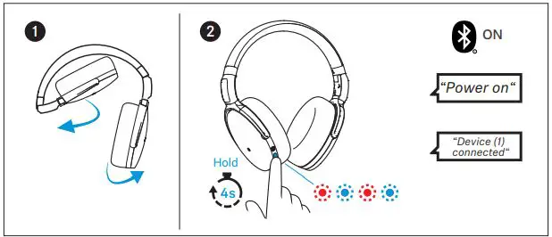 Sennheiser HD 350BT Headphones-FIG16