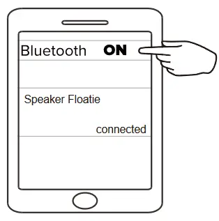 VIVITAR ES33-SF-TA Floatie Speaker - BLUETOOTH PAIRING 1