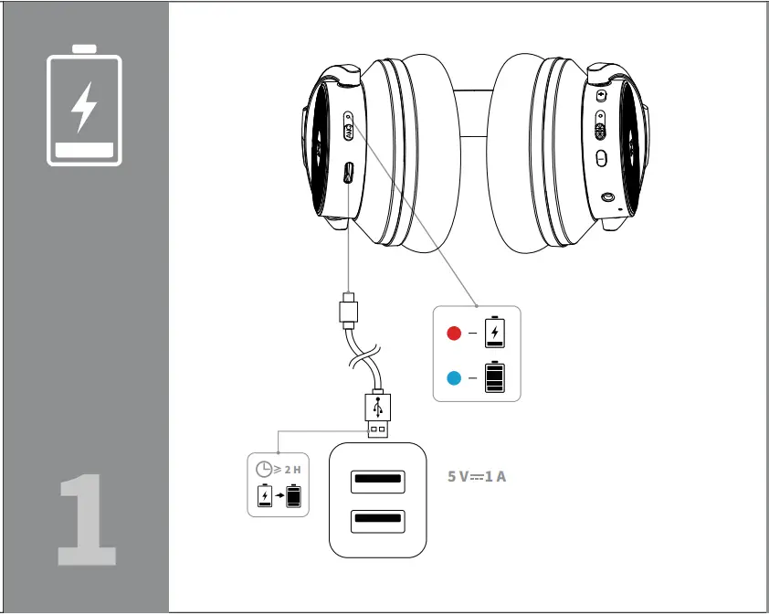OneOdio A10 Hybrid ANC Headphones-FIG1