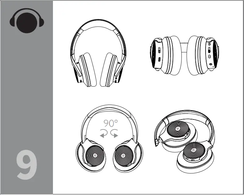 OneOdio A10 Hybrid ANC Headphones-FIG9