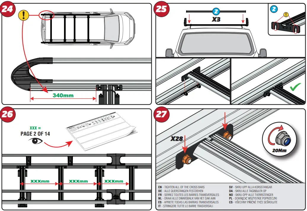 VAN GUARD IN8352 ULTI Rack Plus Van Roof Racks-fig11